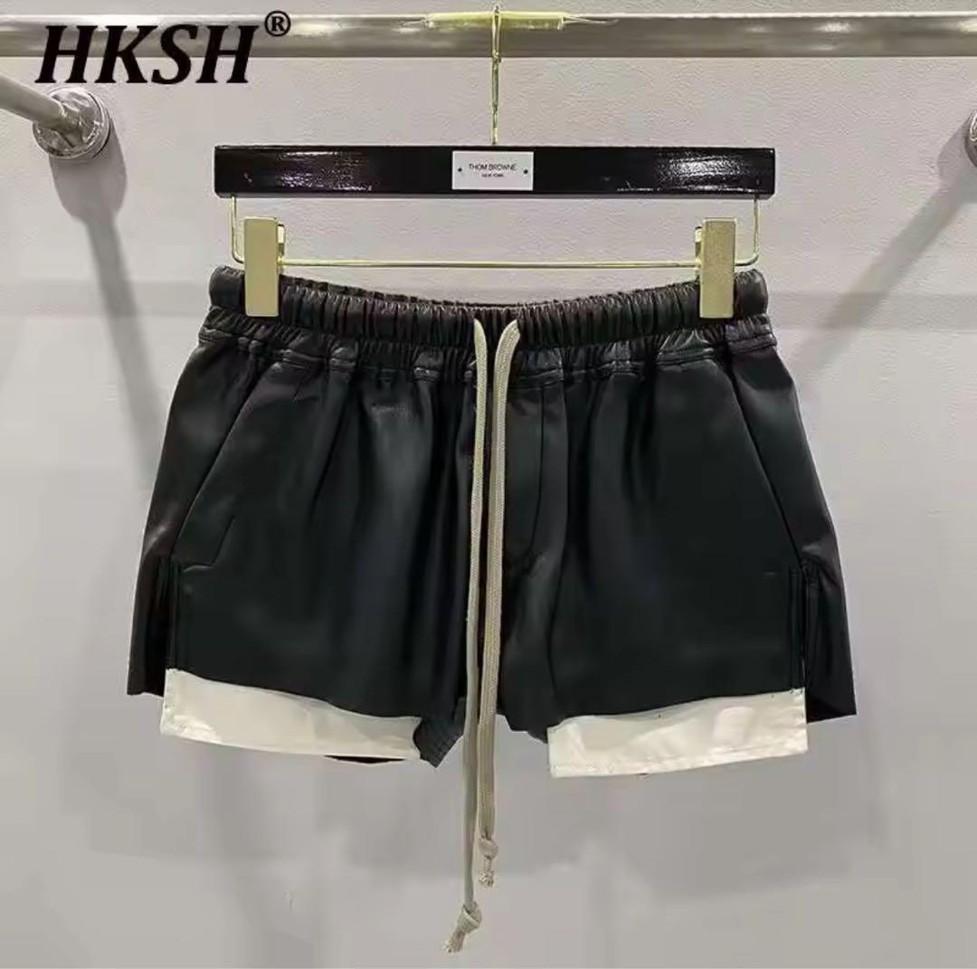 レディース レザー ショートパンツ