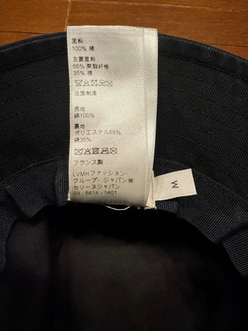 CELINE ブラック バケットハット M