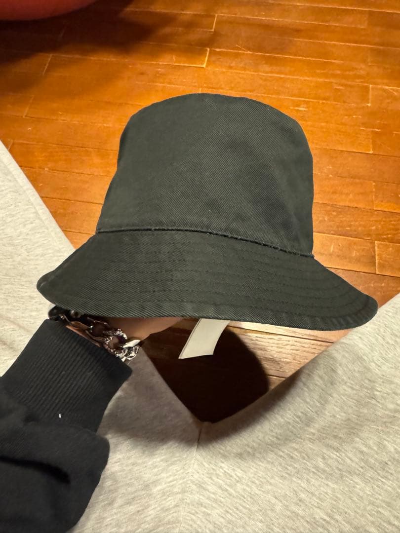 CELINE ブラック バケットハット M