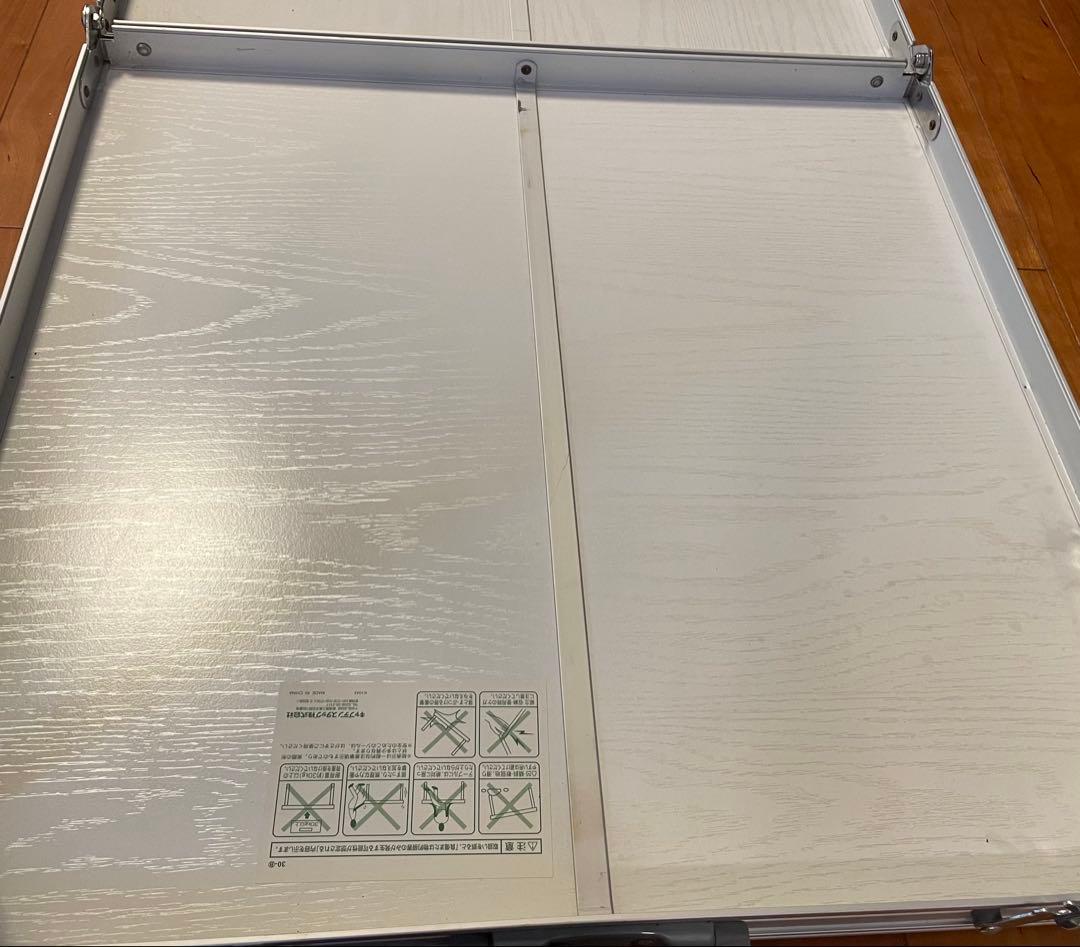 CAPTAIN STAG⭐︎折りたたみテーブルとチェア4人用/高さ調整可