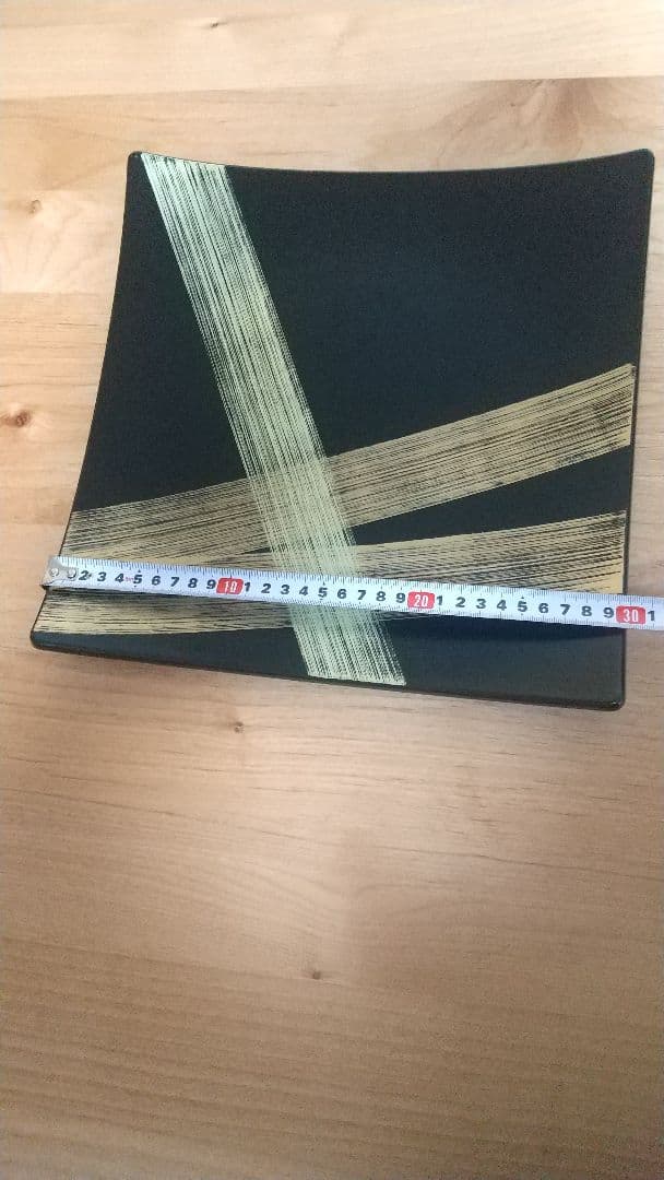 新品未使用 宮内庁御用達 漆器 山田平安堂 龍牙 プレート(大)