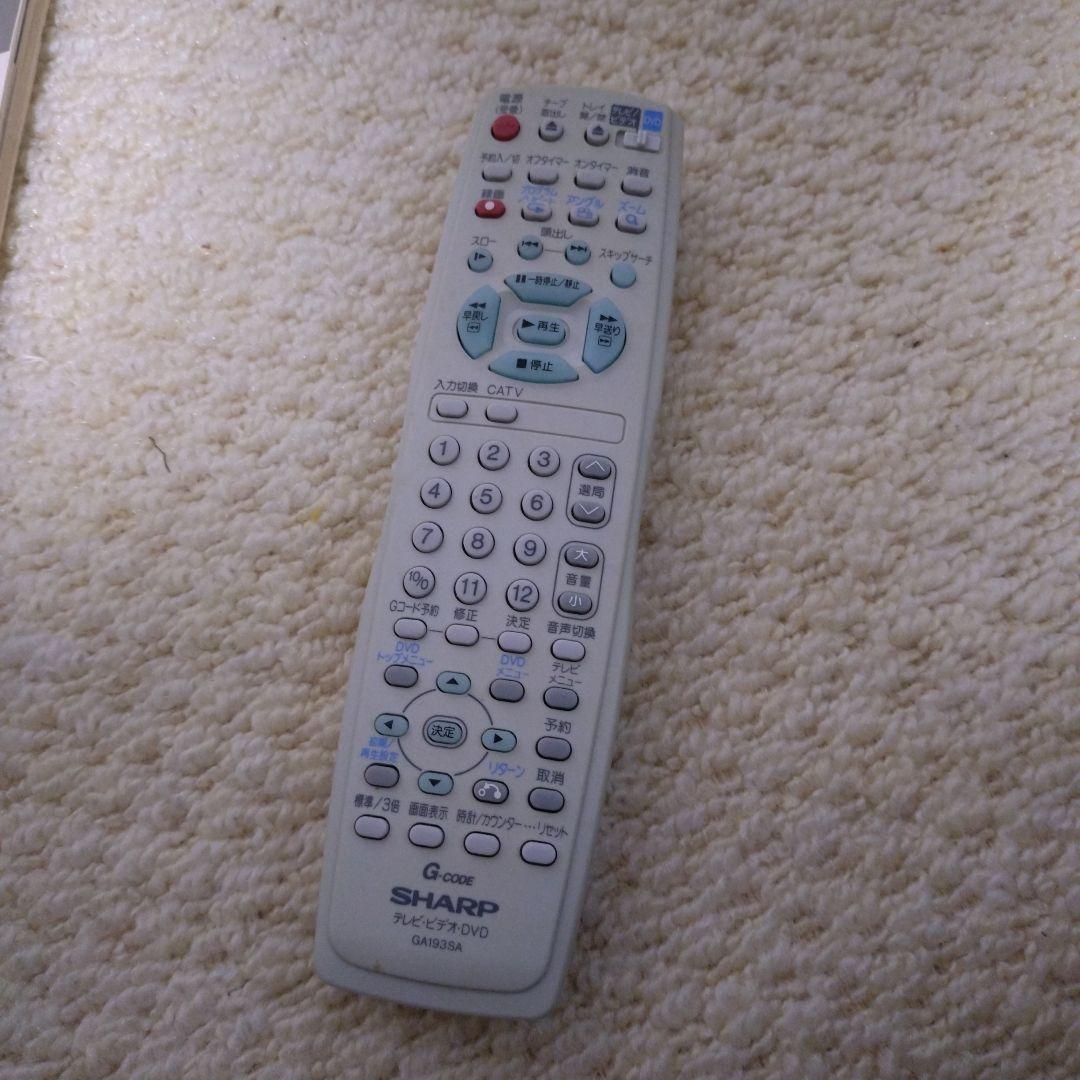 C*r様 SHARP テレビ VT-21DV70 DVD/VHS 使用頻度少 動