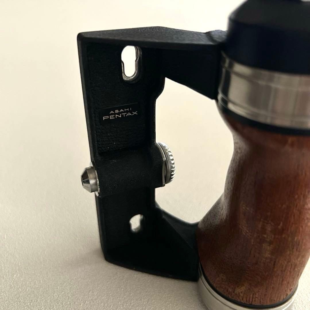 ASAHI PENTAX 67 6×7用 ペンタックス 木製 カメラグリップ