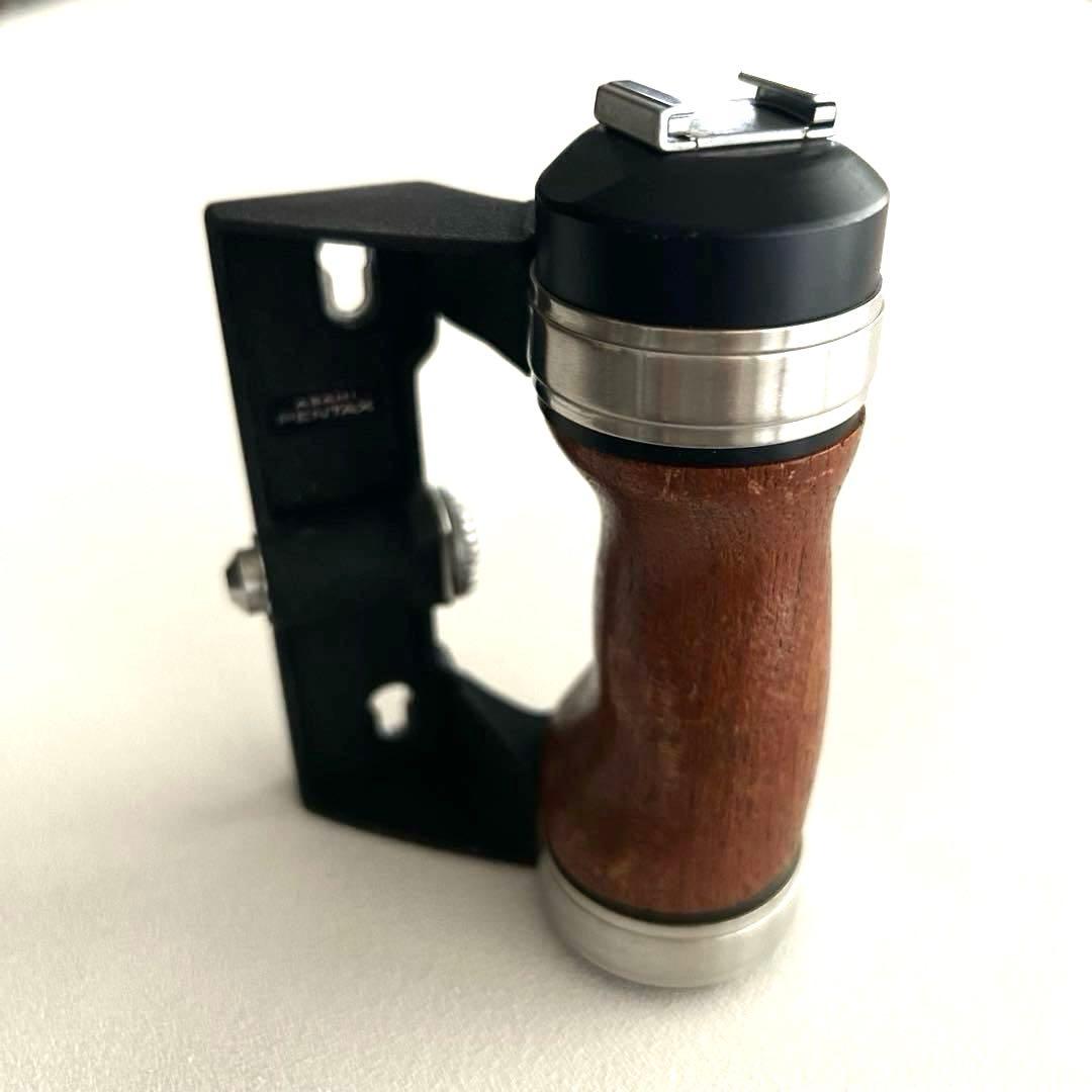 ASAHI PENTAX 67 6×7用 ペンタックス 木製 カメラグリップ