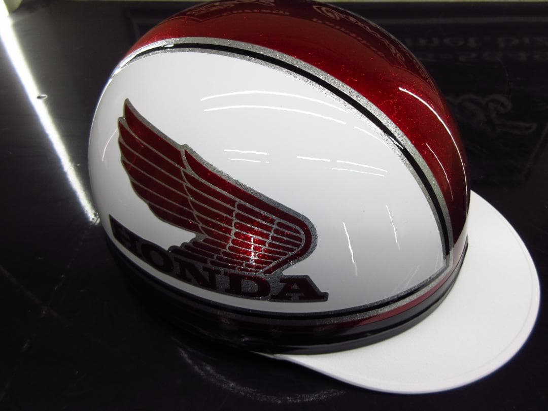 三つボタン‼送料込！！カスタムコルク半　ホンダ　ラメ最安値076