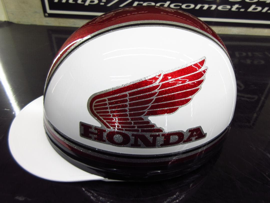 三つボタン‼送料込！！カスタムコルク半　ホンダ　ラメ最安値076