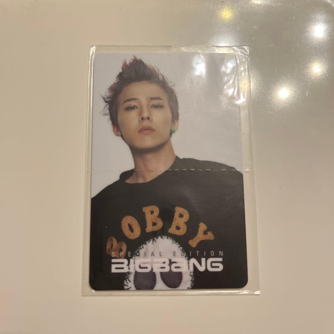 BIGBANG Special Edition YGカード G-DRAGON