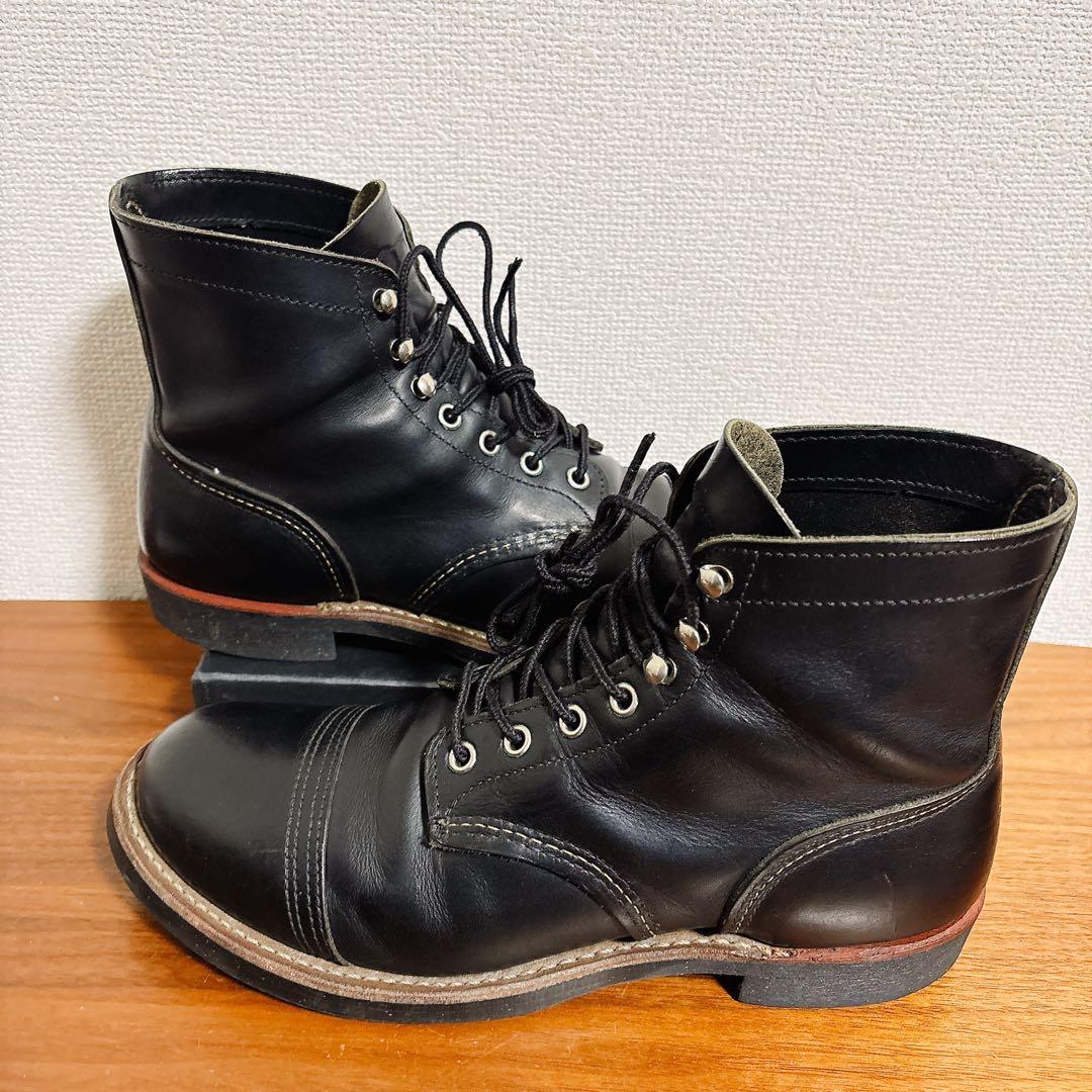 RED WING レッドウィング 8114 アイアンレンジャー ワークブーツ 黒