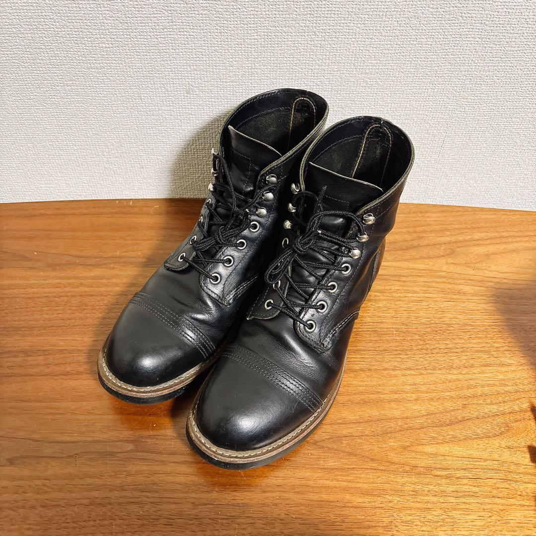 RED WING レッドウィング 8114 アイアンレンジャー ワークブーツ 黒