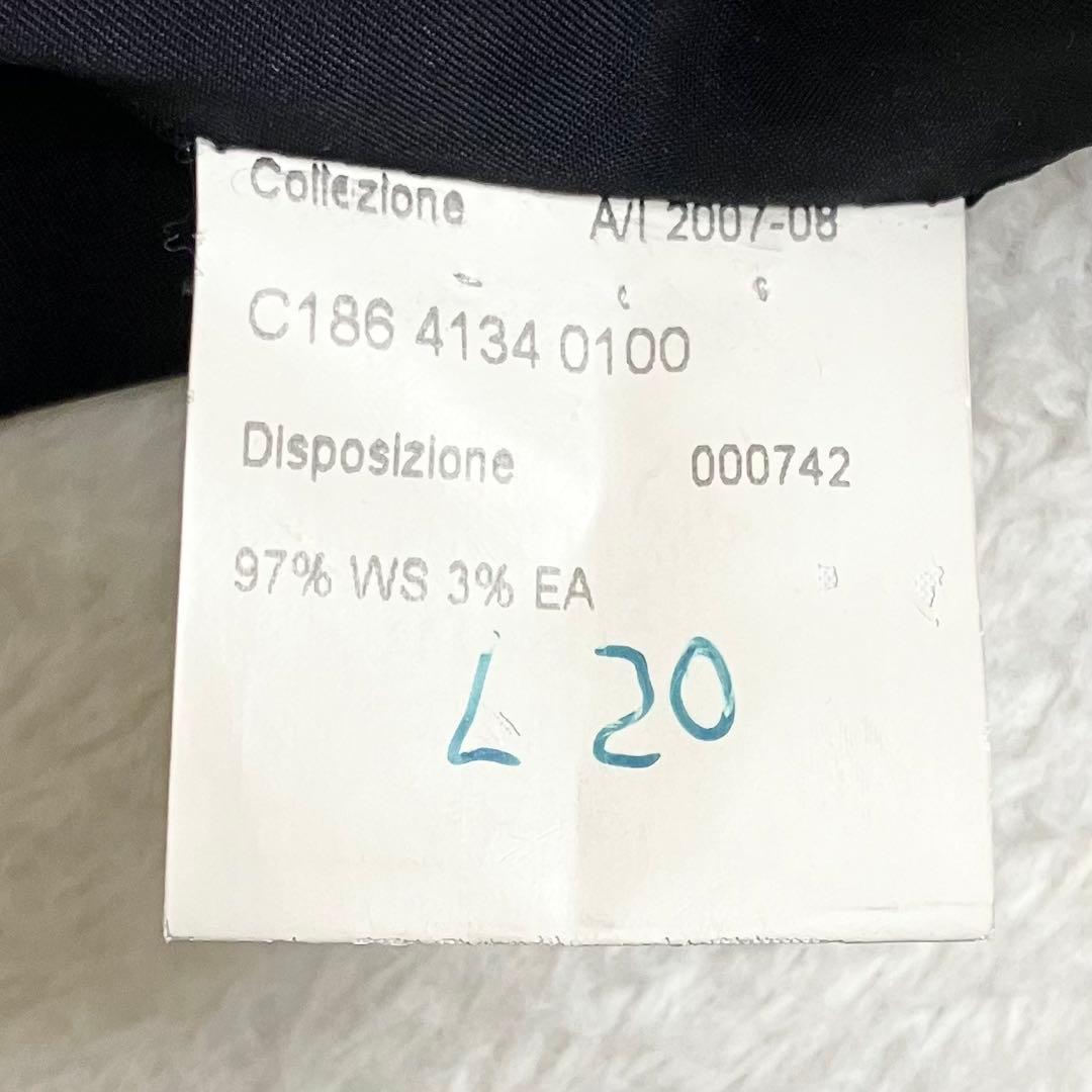 ピアッツァセンピオーネ　カシミヤ　ベストレイヤードコート　ブラック　イタリア製