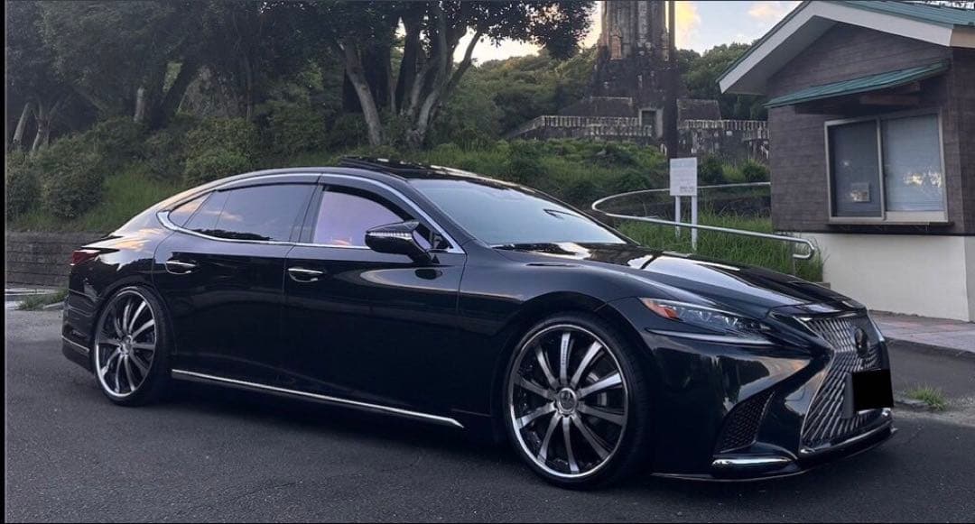 【塗装済】LS500前期レクソンEXCLUSIVEフロントリップスポイラー