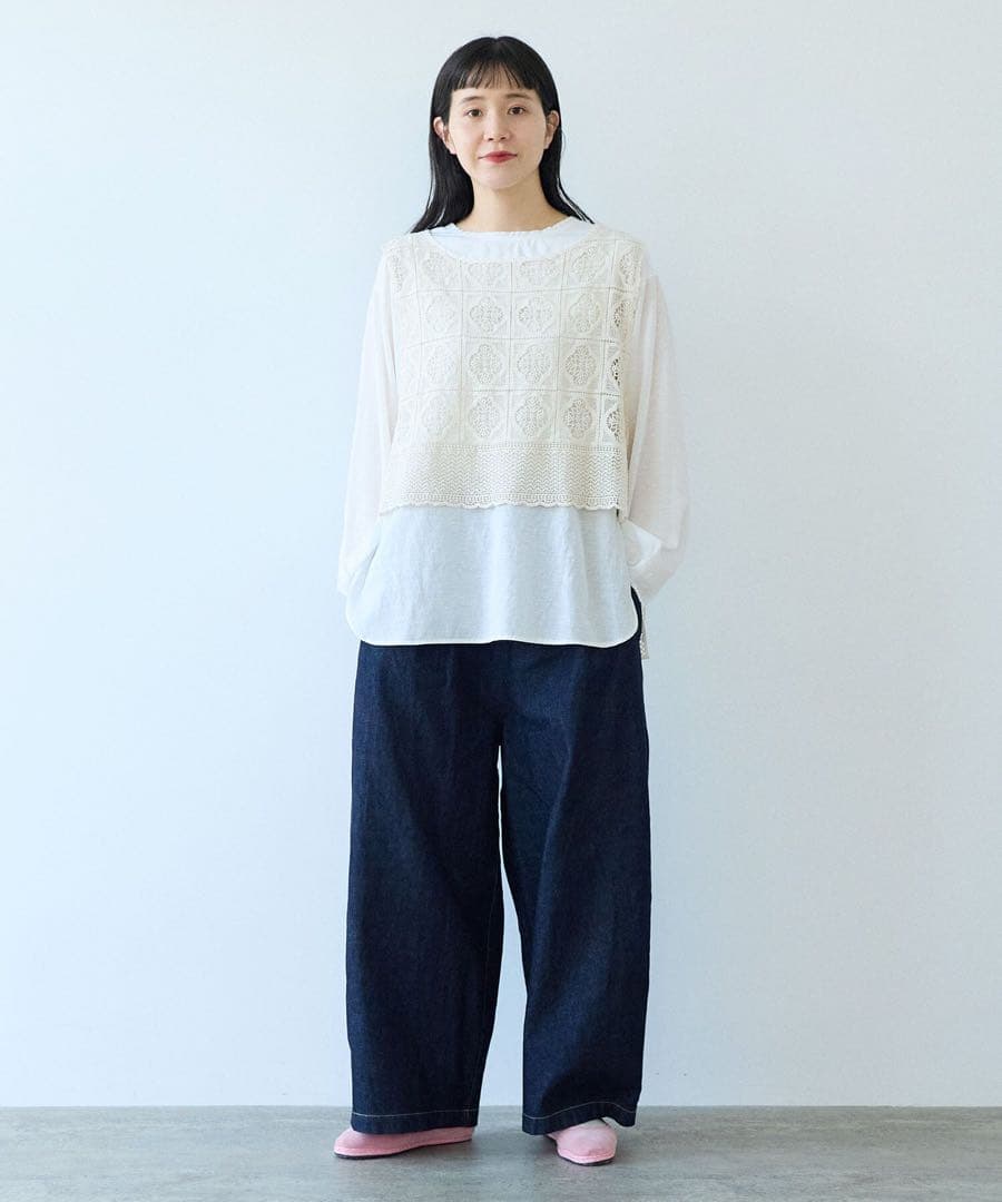 【希少】yuniケミカルレースベスト