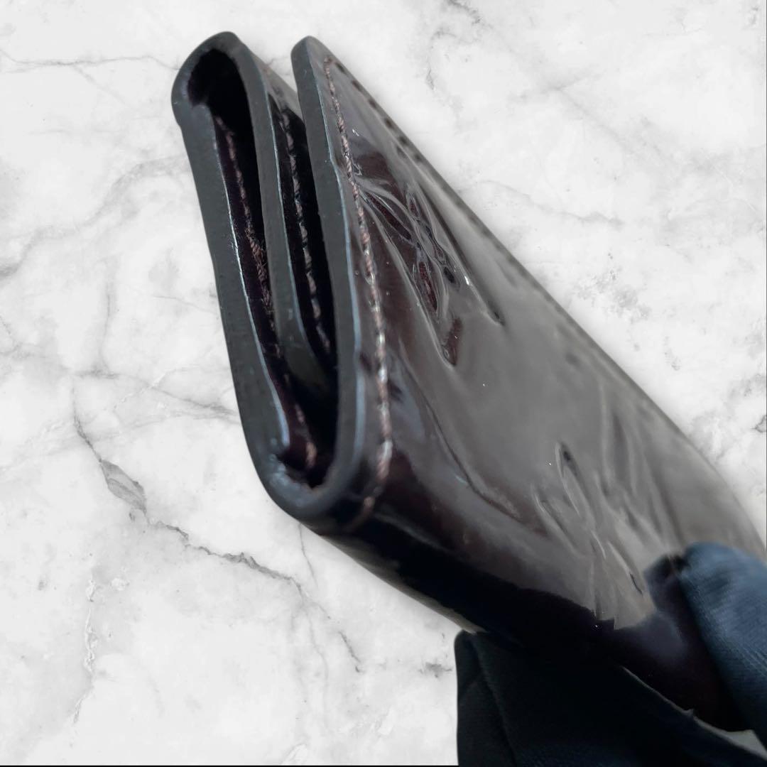 【美品】LOUIS VUITTONヴェルニ　キーケース　ブラウン