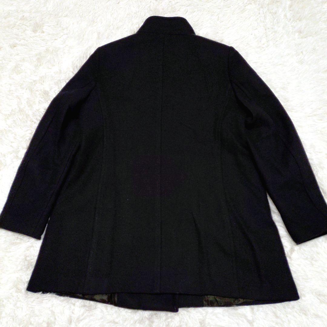 【新品】【タグ付】 ZARA ダブルブレスト ハイネック ウール ブレンドコート