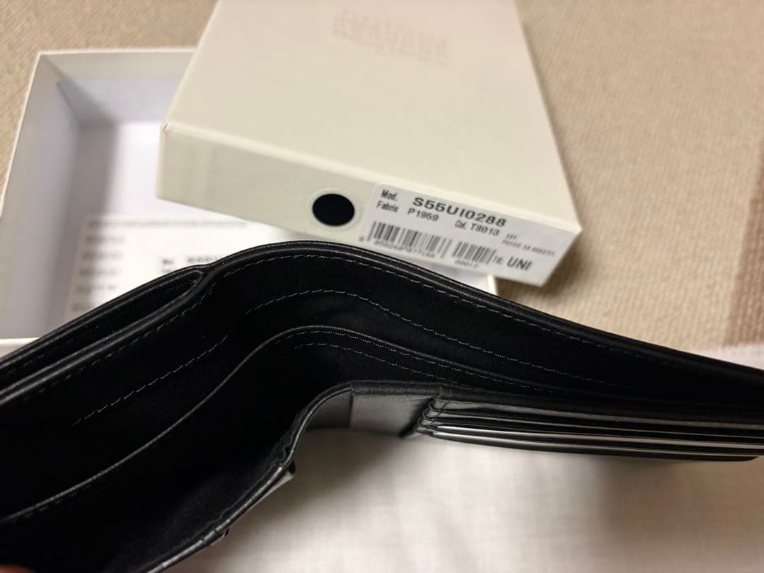 Maison Margiela レザー 二つ折り財布 マルジェラ