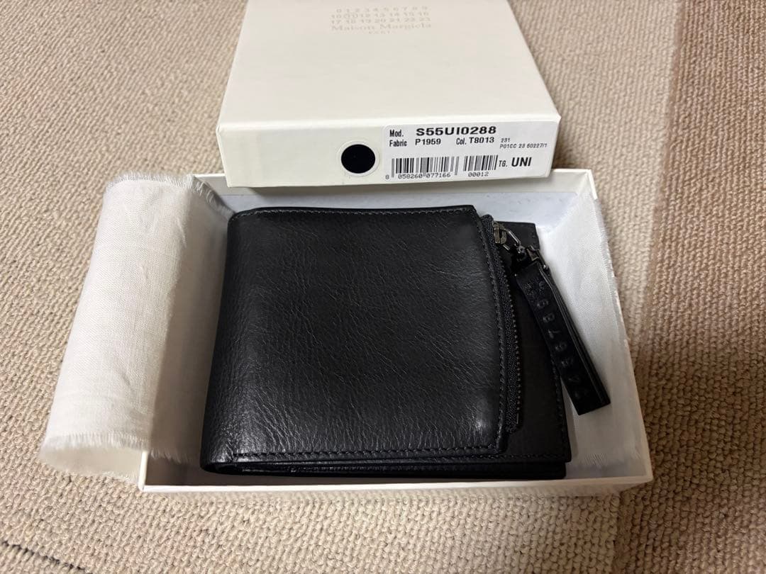 Maison Margiela レザー 二つ折り財布 マルジェラ