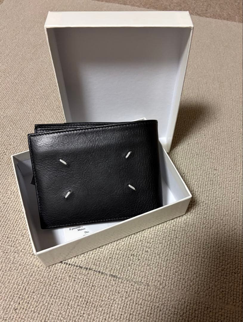 Maison Margiela レザー 二つ折り財布 マルジェラ