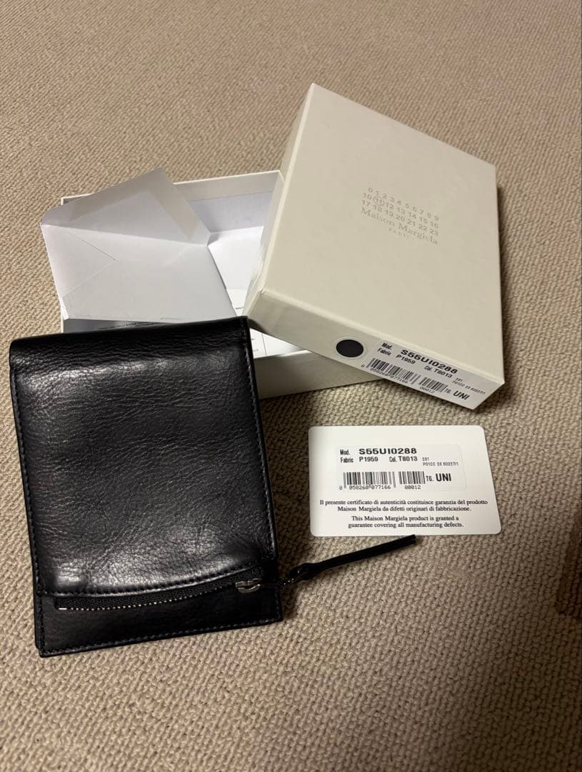 Maison Margiela レザー 二つ折り財布 マルジェラ