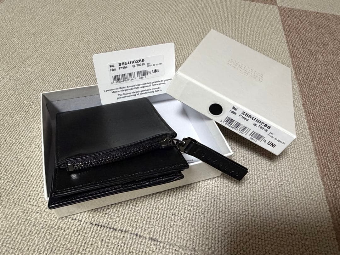Maison Margiela レザー 二つ折り財布 マルジェラ
