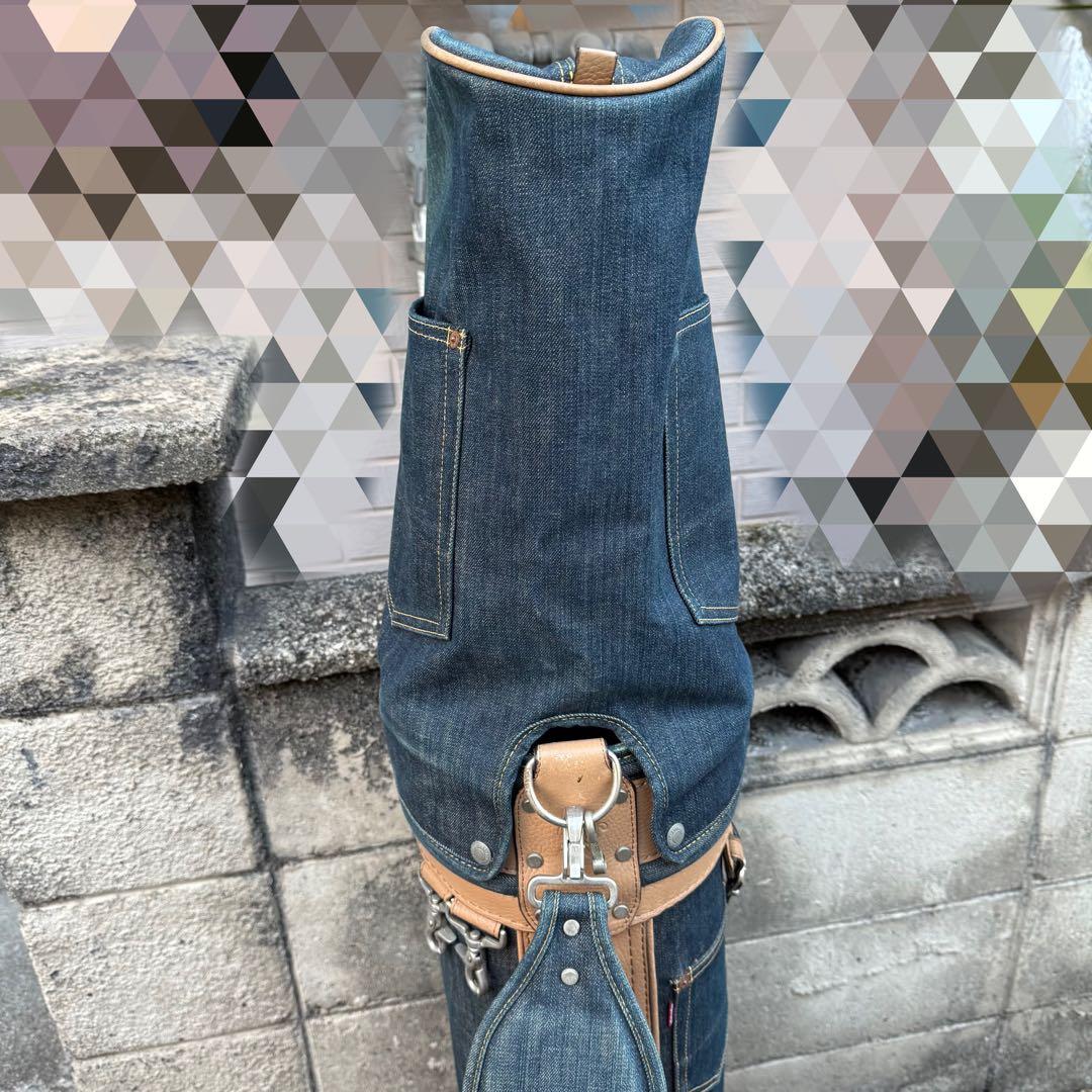 希少☆ EVISU エヴィス　ゴルフ　 デニム　キャディバッグ　初期モデル