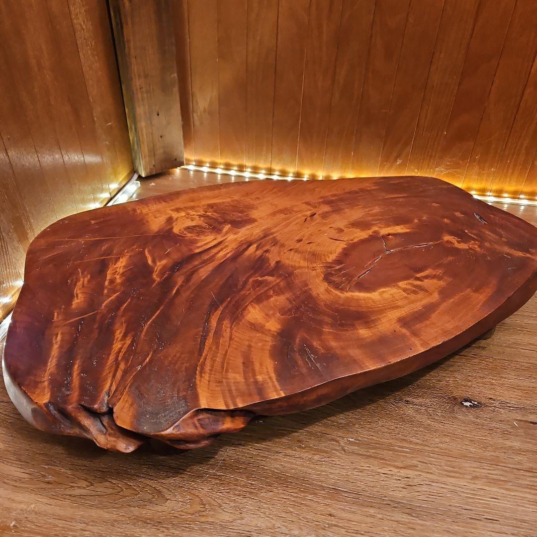 世界遺産 屋久杉 ハンドメイド 台 花台 ディスプレイ台 無垢天然木 一点もの