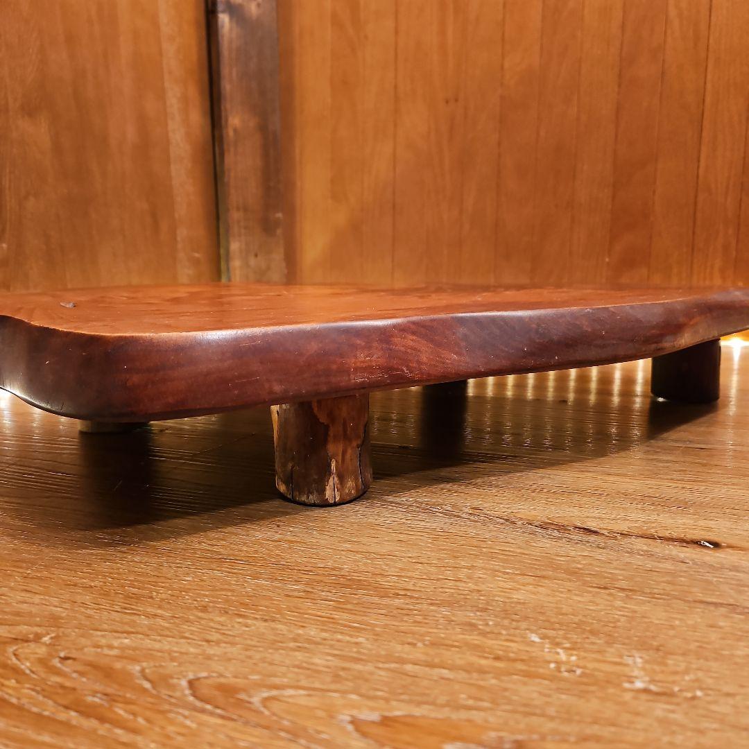 世界遺産 屋久杉 ハンドメイド 台 花台 ディスプレイ台 無垢天然木 一点もの