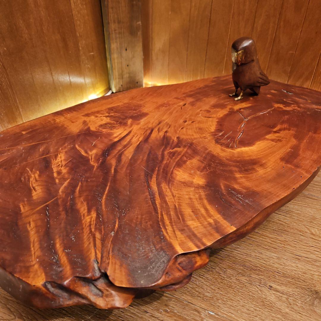 世界遺産 屋久杉 ハンドメイド 台 花台 ディスプレイ台 無垢天然木 一点もの