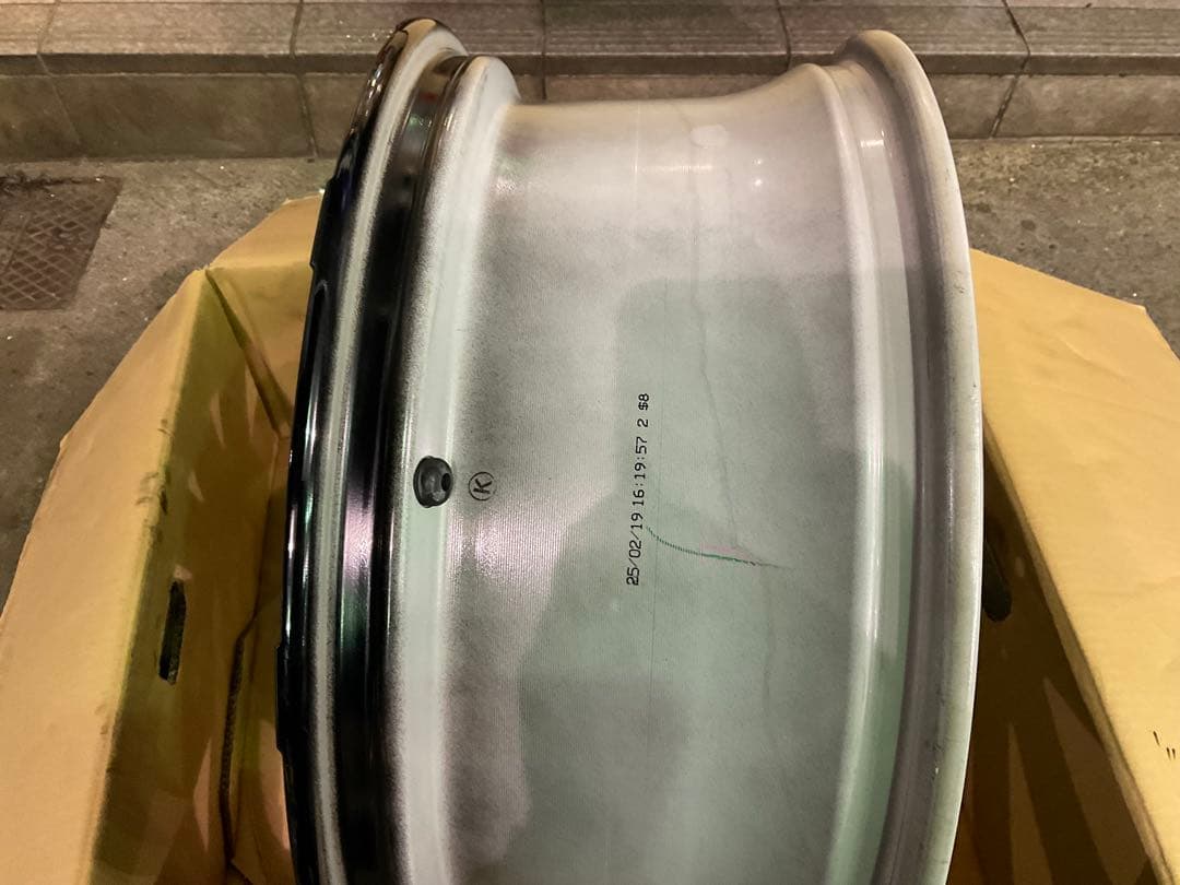 21インチ ブラック ホイール クラウン純正　新車外し