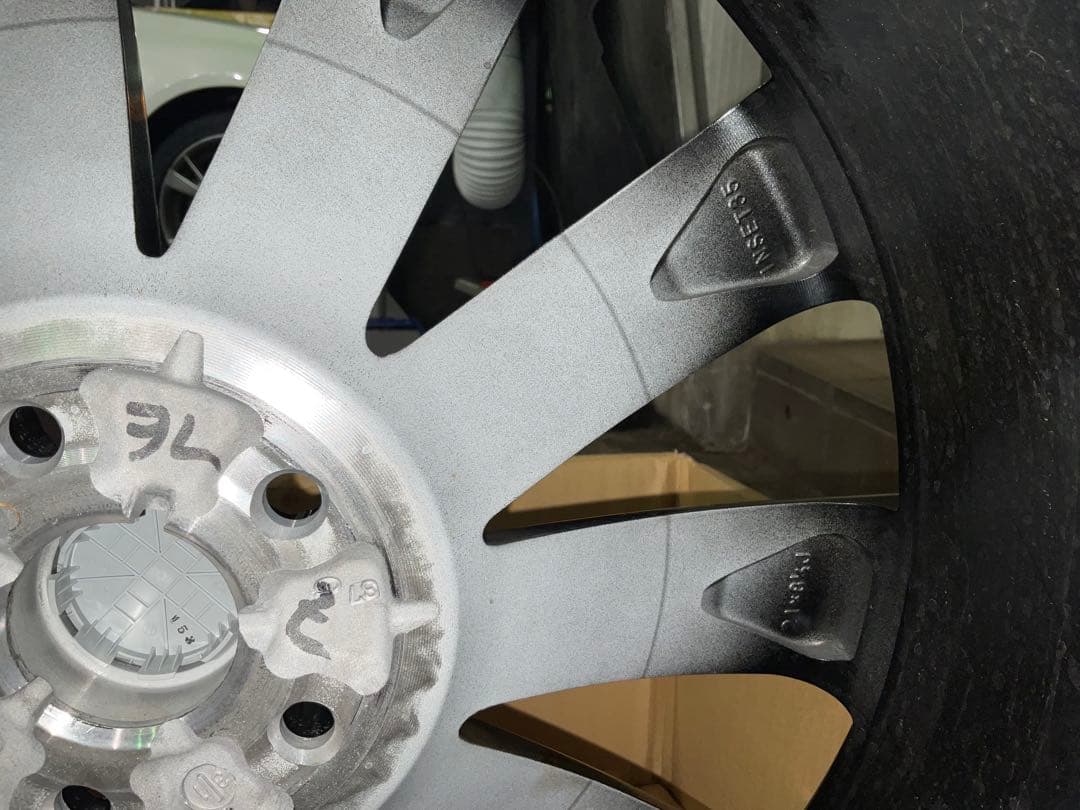 21インチ ブラック ホイール クラウン純正　新車外し