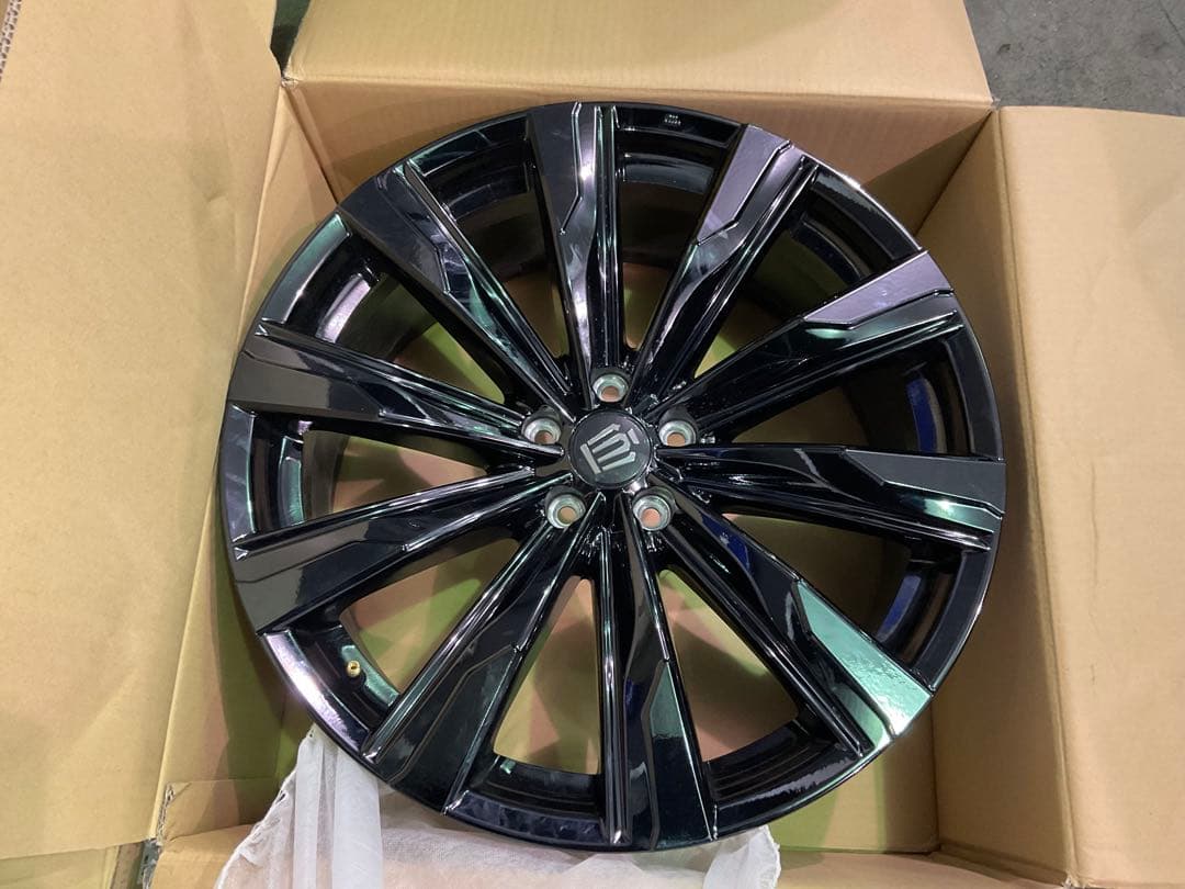 21インチ ブラック ホイール クラウン純正　新車外し