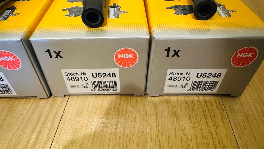 中古美品　NGK イグニッションコイル U5248 4本セット