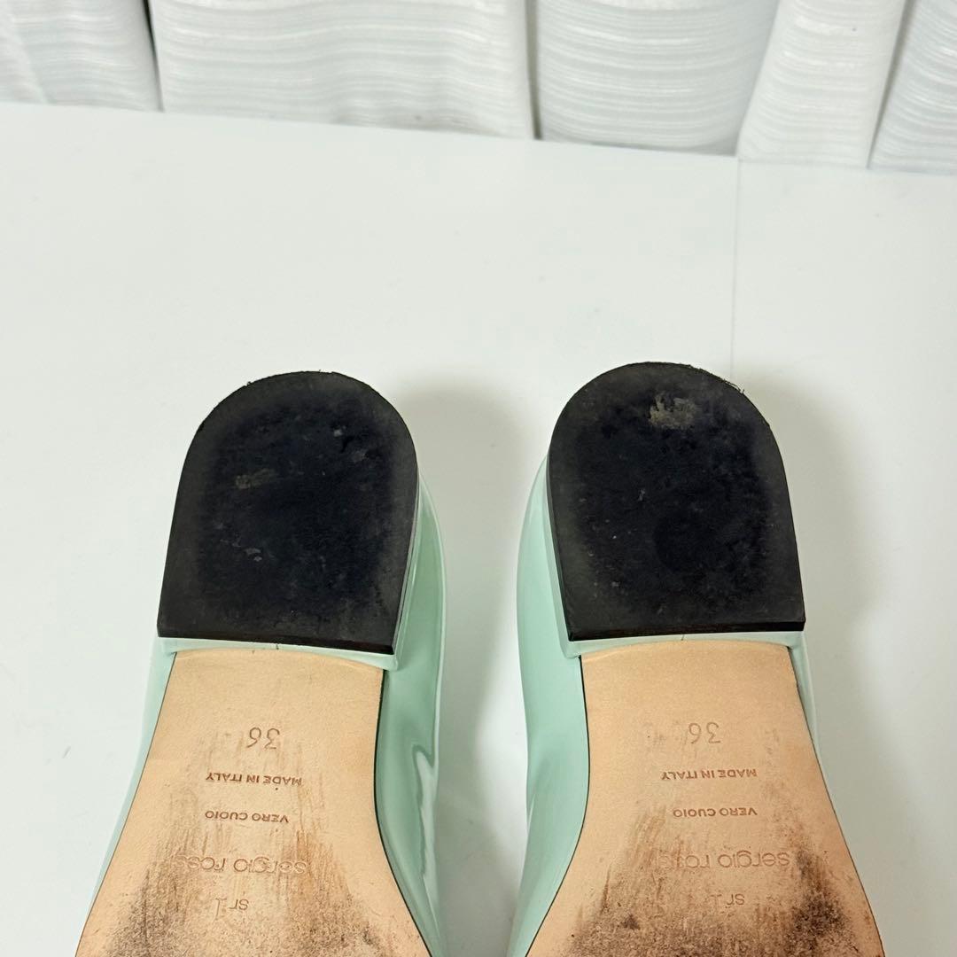 ⭐️未使用級⭐️　セルジオロッシ　SR1 フラットシューズ　ビジューバックル