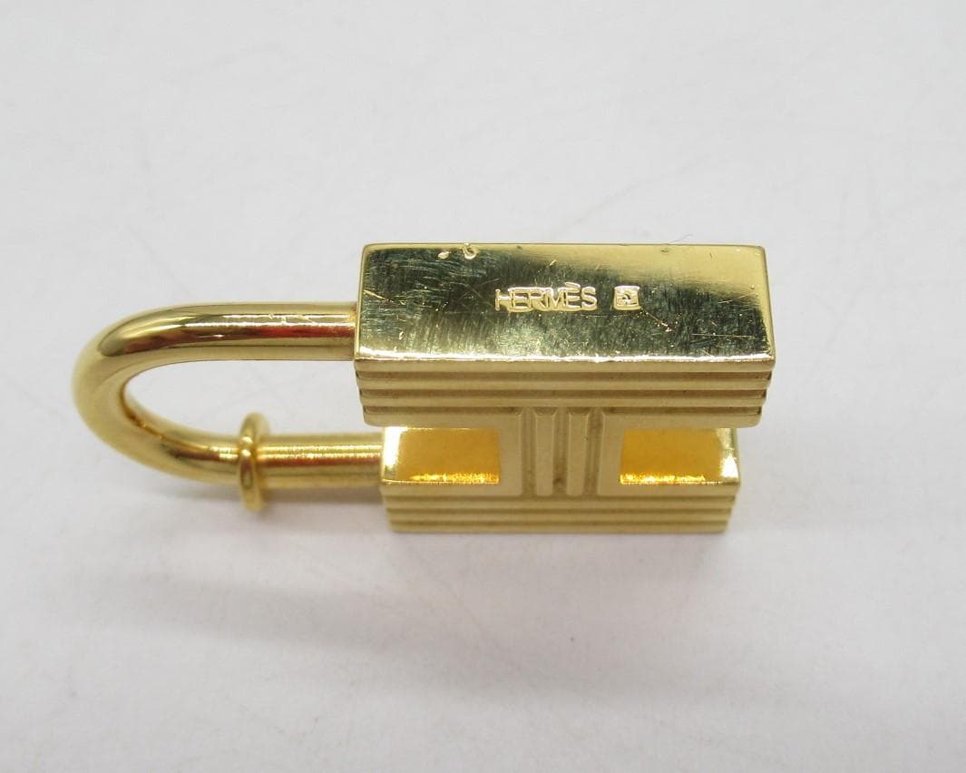 エルメス　カデナ　Hモチーフ H2000 ゴールド 中古品