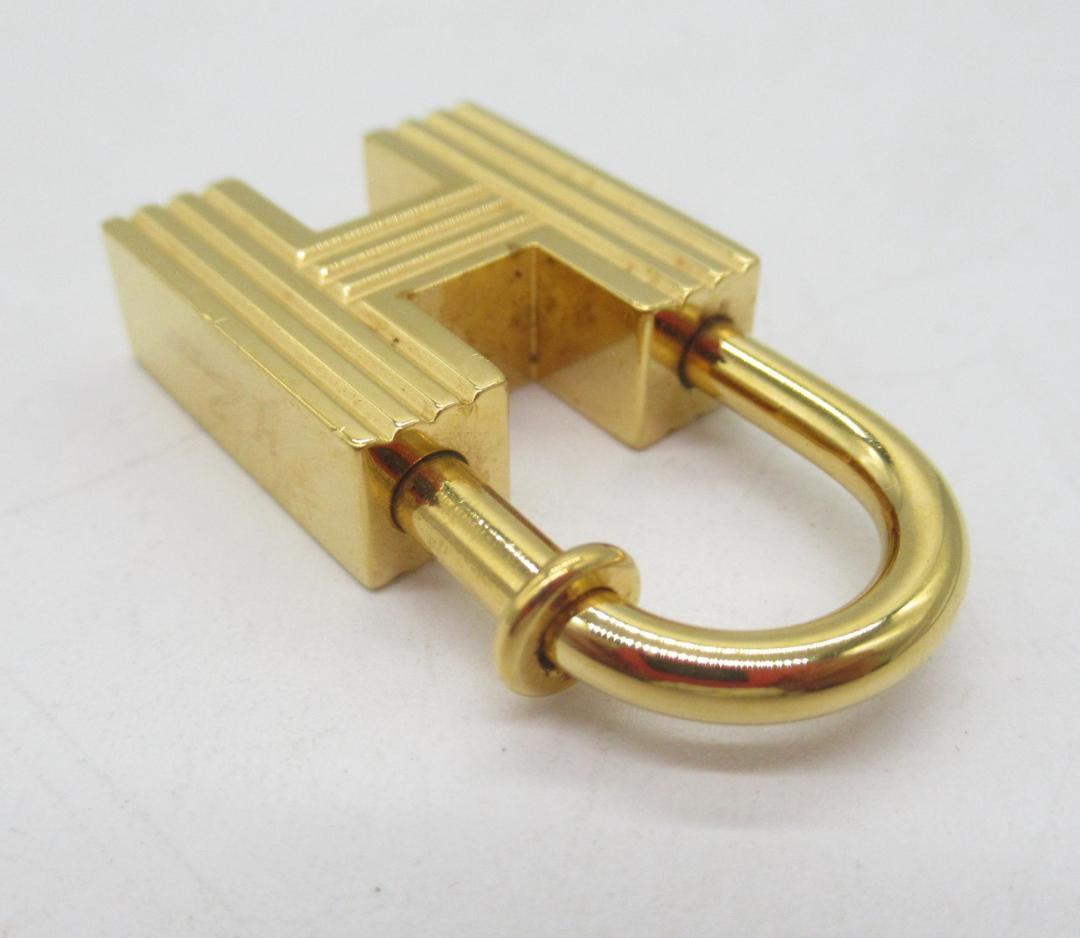 エルメス　カデナ　Hモチーフ H2000 ゴールド 中古品