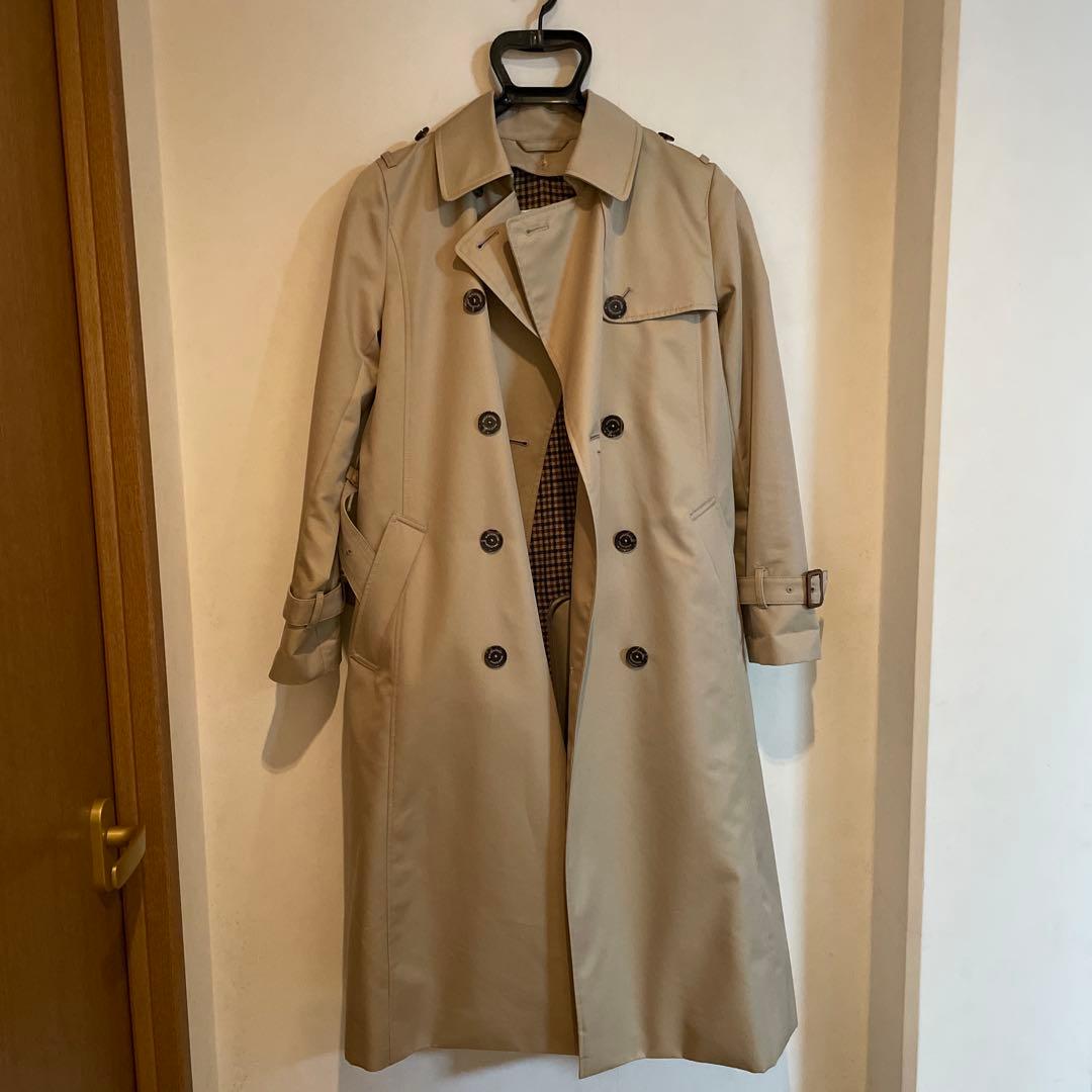 【pon】マッキントッシュフィロソフィー トレンチコートベージュサイズ36