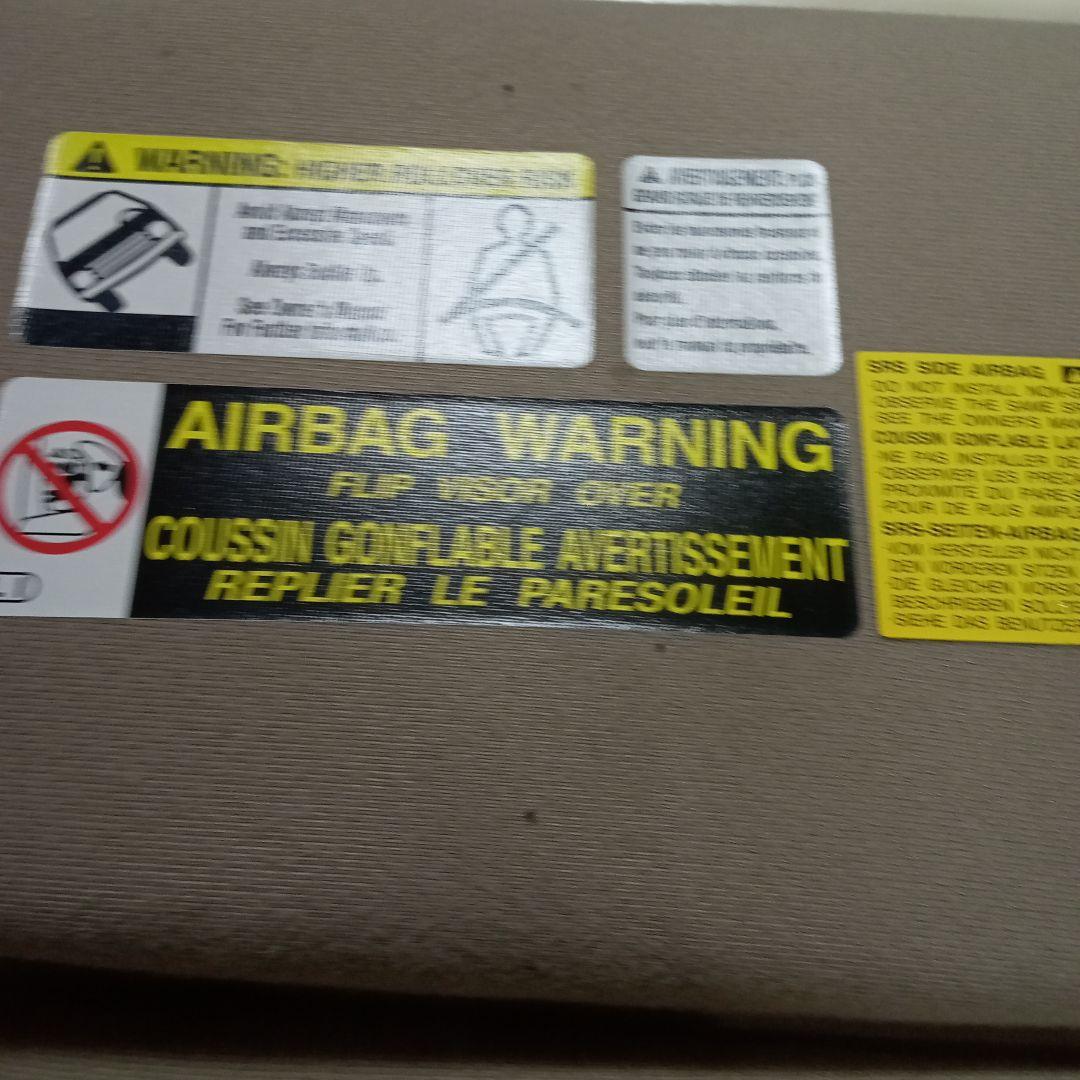 LEXUS　RX３３０　アイボリー　サンバイザー　純正　ハリアー　３０