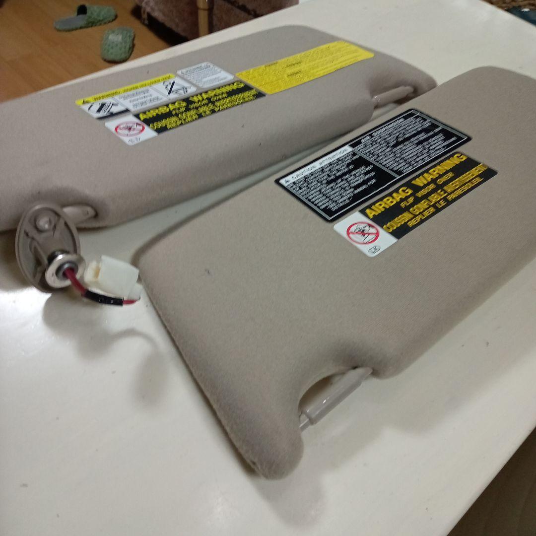 LEXUS　RX３３０　アイボリー　サンバイザー　純正　ハリアー　３０