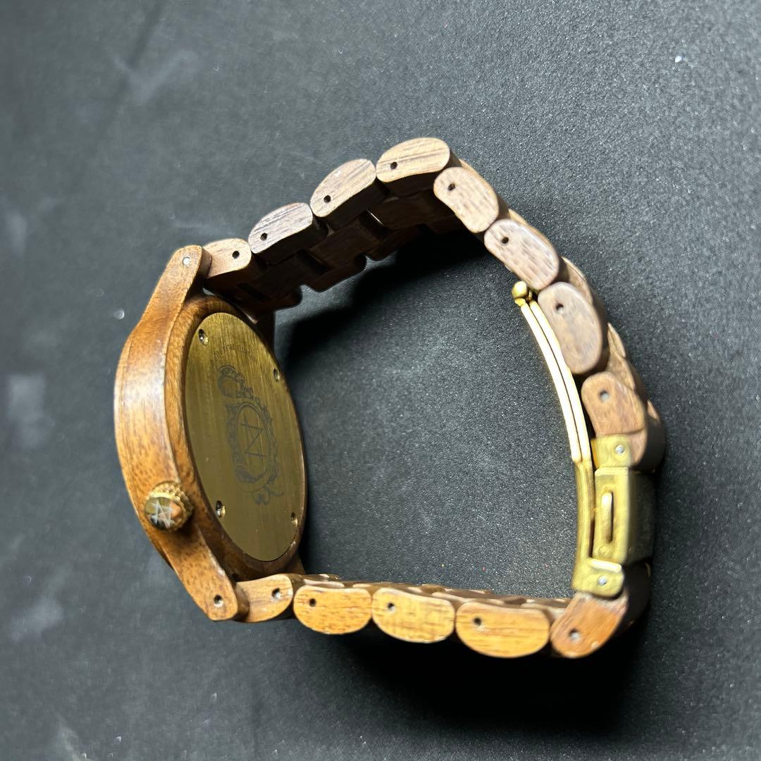 【電池交換済】 NOZ ラピスラズリ×ウォールナット