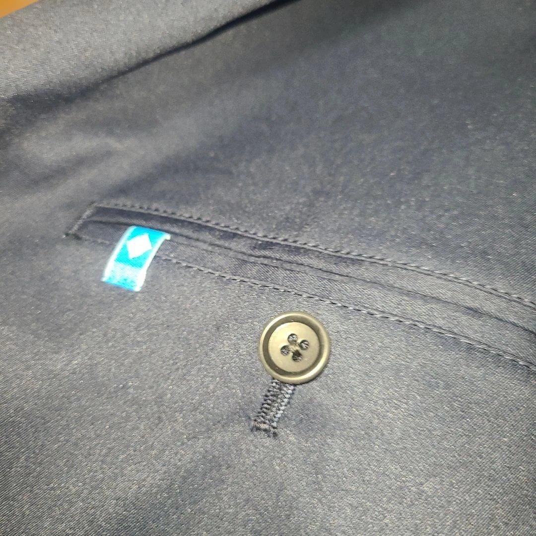 に*ゃ様 WWS ワークウェアスーツ セットアップ 紺 L 撥水性 洗濯可 スト