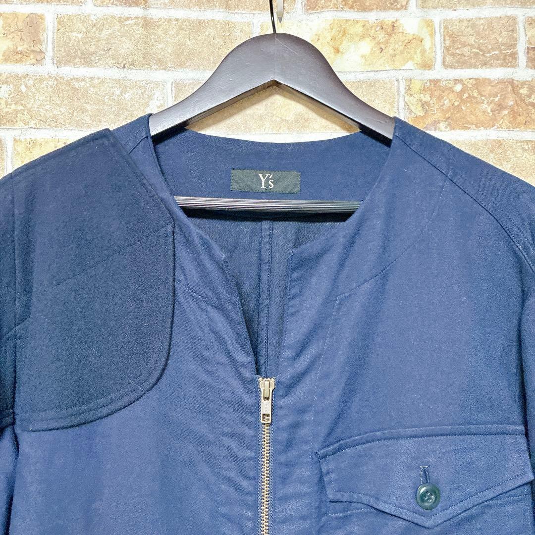 Y'S ワイズ　2019AW ロングコート　ロングワンピース　リネン混　マキシ