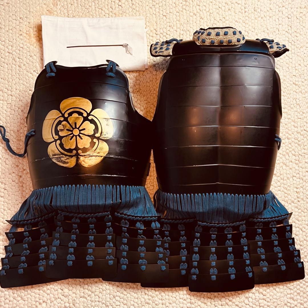 【アイコム匿名配送即発送即購入ok】専用　鎧•甲冑】黒色紺糸威当世具足