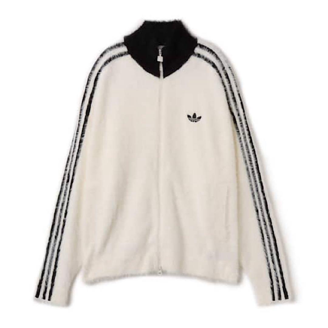 adidas フェイクモヘヤ クラシック トラックトップ