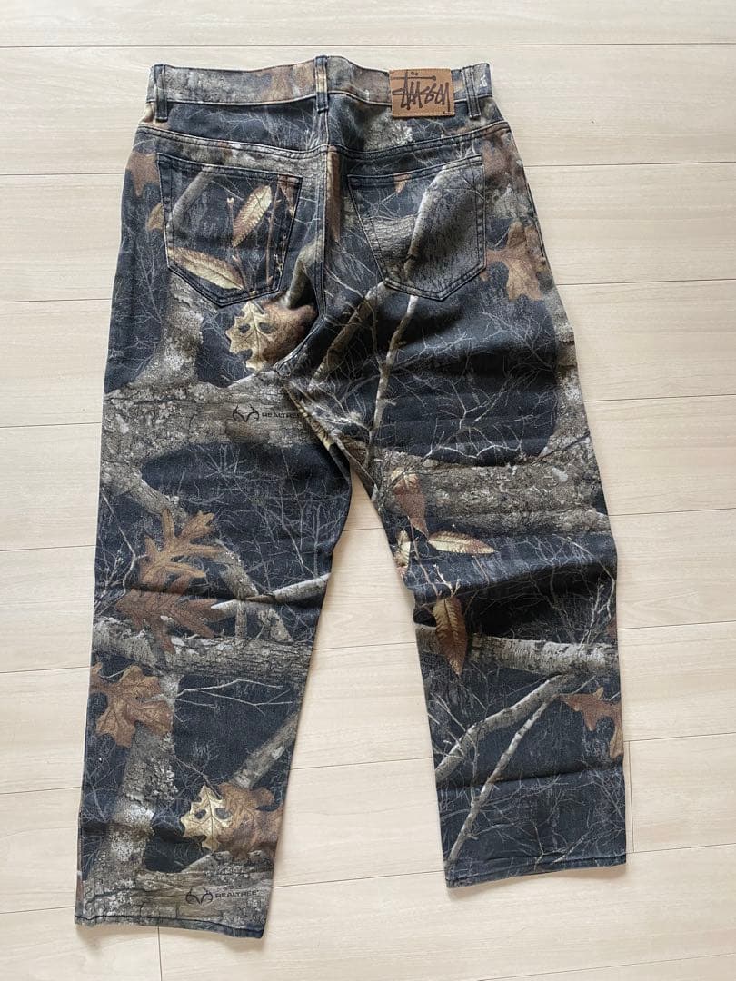 スイカ【美品】stussy bigboy realtree size30