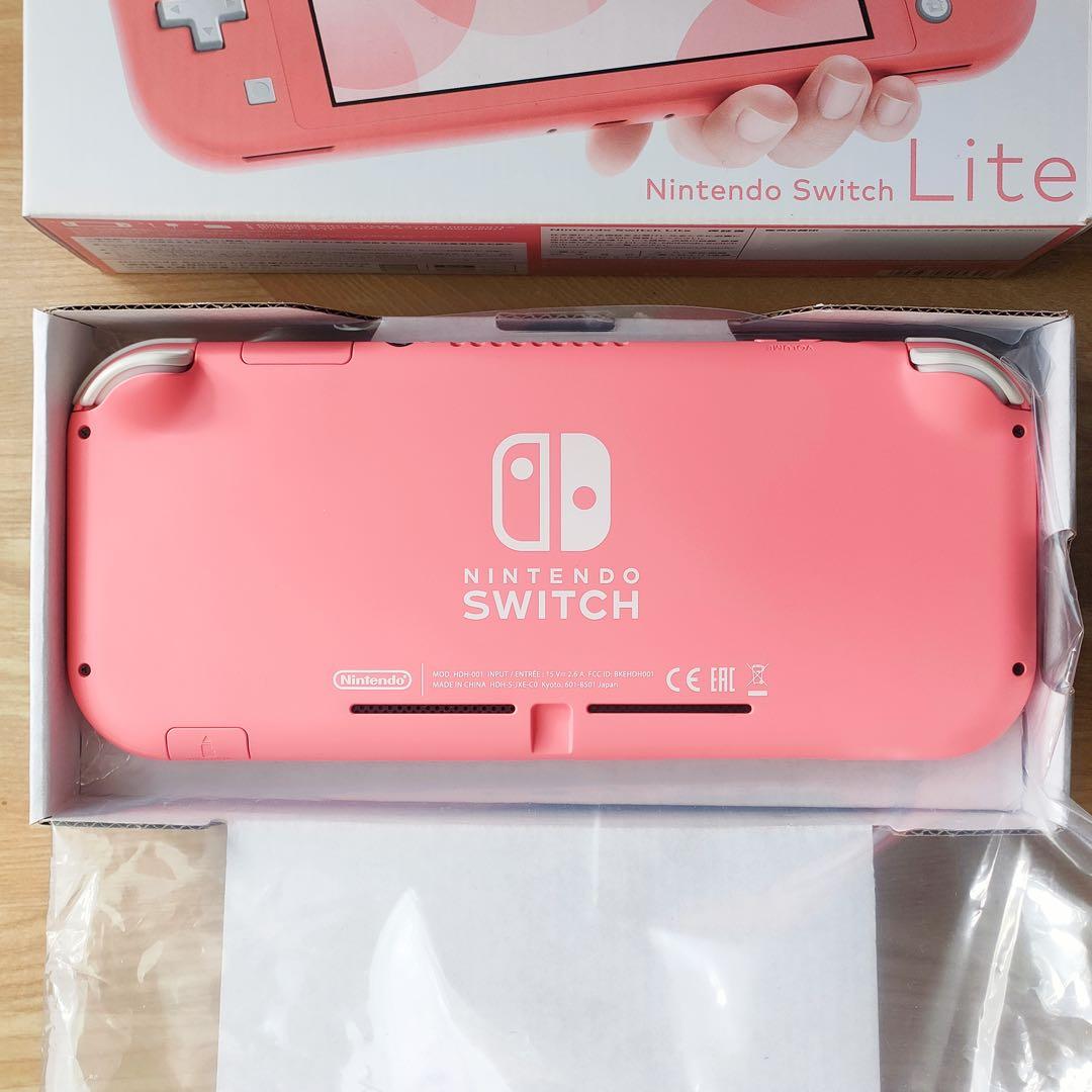 Nintendo Switch Lite コーラル ／ キャリングケース