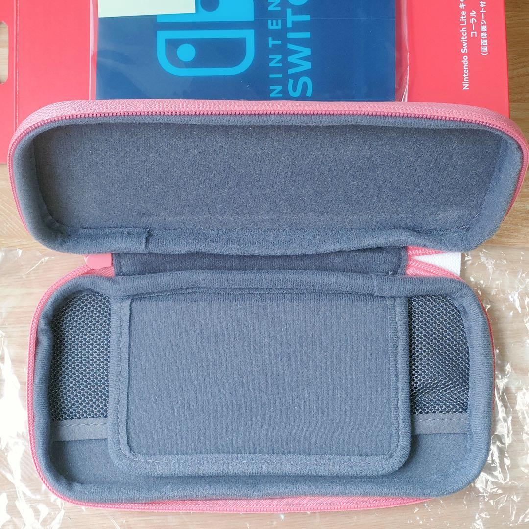 Nintendo Switch Lite コーラル ／ キャリングケース