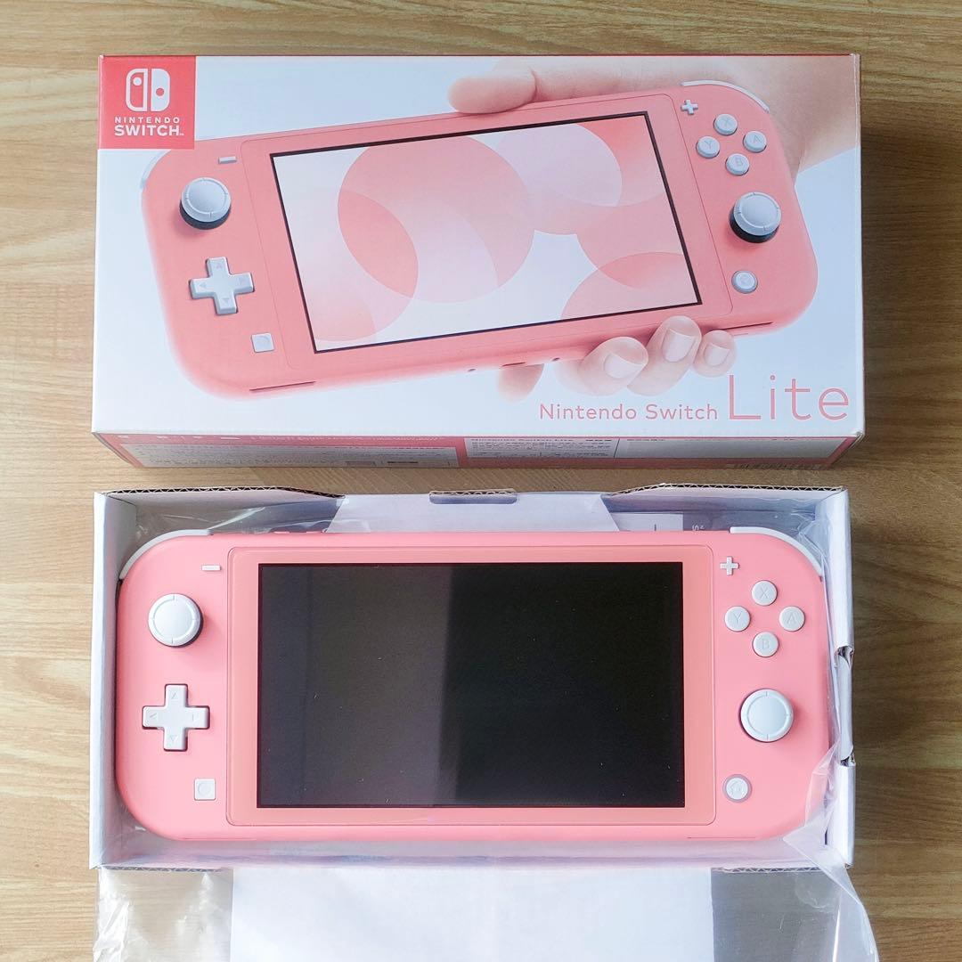 Nintendo Switch Lite コーラル ／ キャリングケース