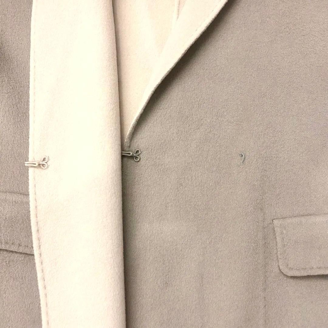 美品✨ミューズドゥーズィエムクラス＊ハミルトンウールリバーコート リバーシブル