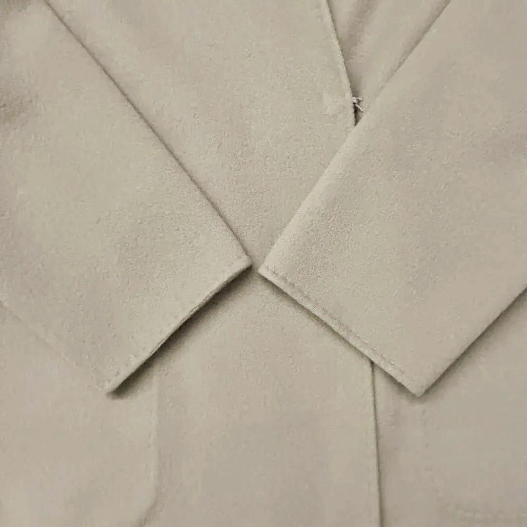 美品✨ミューズドゥーズィエムクラス＊ハミルトンウールリバーコート リバーシブル