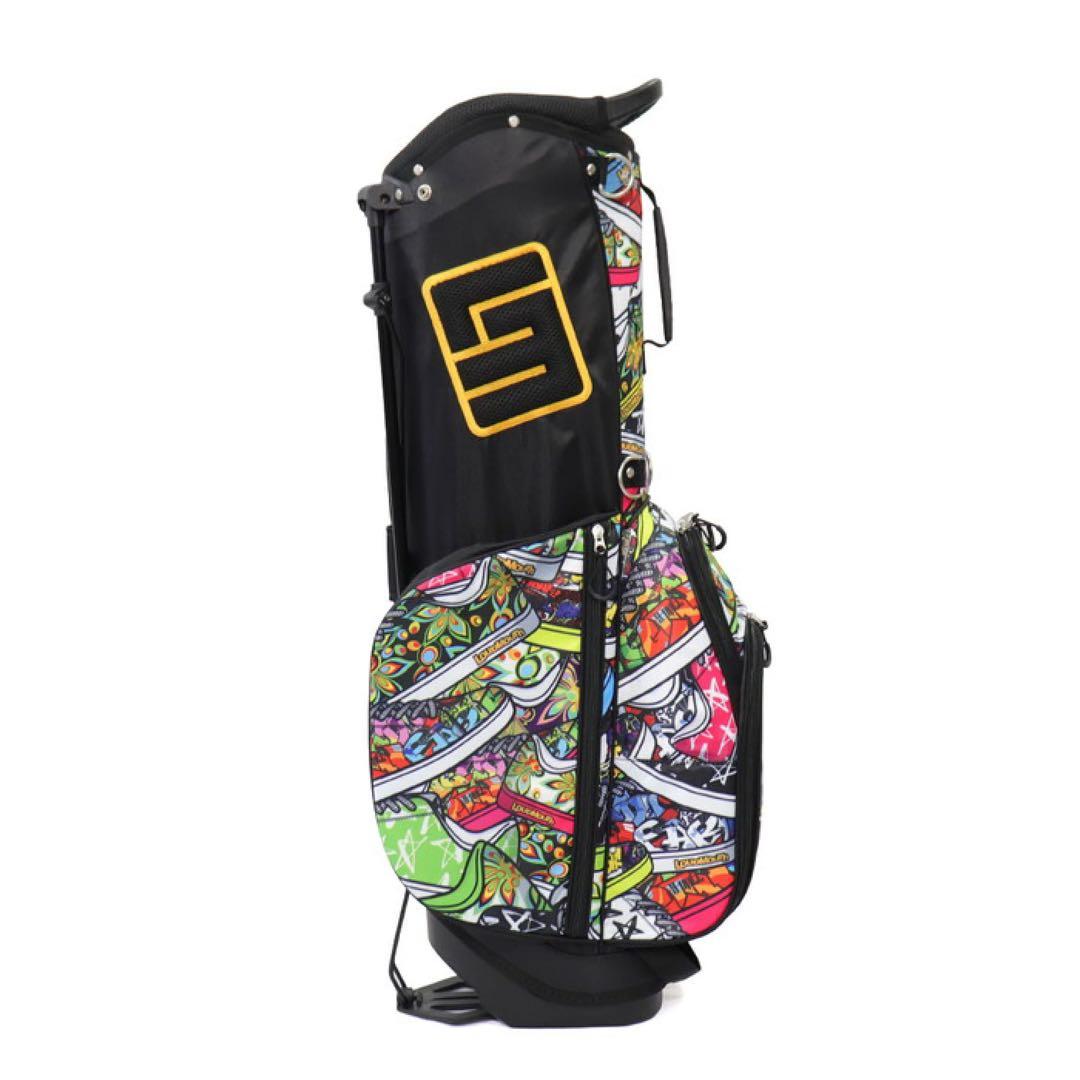 【新品】ラウドマウス キャディバッグ 8.5型 （400）ラウドスニーカーズ