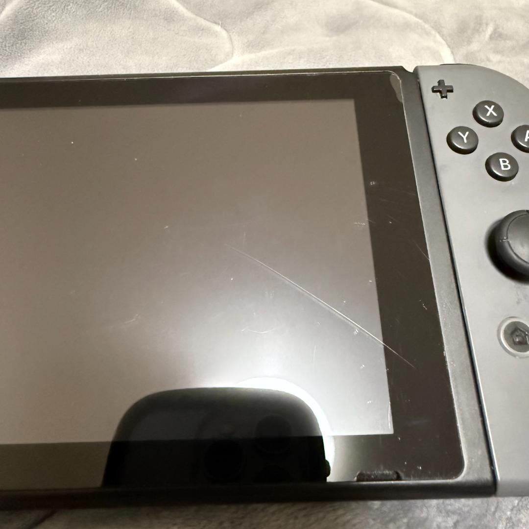Nintendo Switch 本体 グレー 初期型 未対策機 おまけ付き